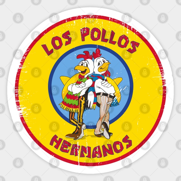 Los Pollos Hermanos Sticker by teesvira